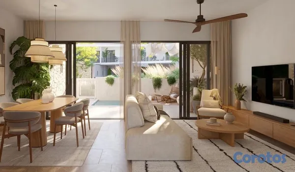 casas vacacionales y villas - Venta de lujosa villa con piscina privada en Vista cana 4