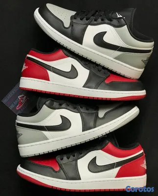 zapatos para hombre - Tenis Teni Nike Air Jordan Retro 1 Low Bred Toe Original Originales Sneaker 👺 4