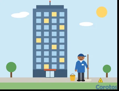 Conserje para torre residencial