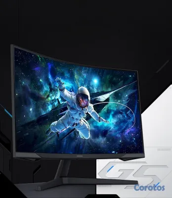 computadoras y laptops - Monitor Gamer Samsung Odyssey G5 32 Pulgadas Curvo 2