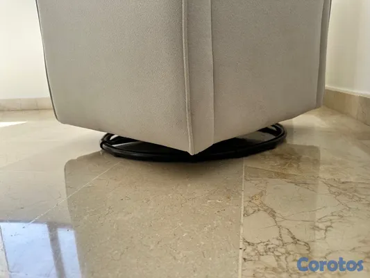 muebles y colchones - Butaca mecedora para lactancia o para habitación giratoria 360 grados  4