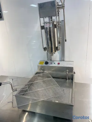 equipos profesionales - Maquina de churros dispensadora freidora de churros 5