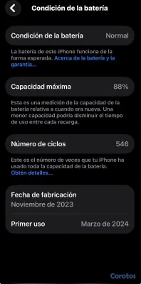 celulares y tabletas - IPhone 15 pro de 128 gb 4