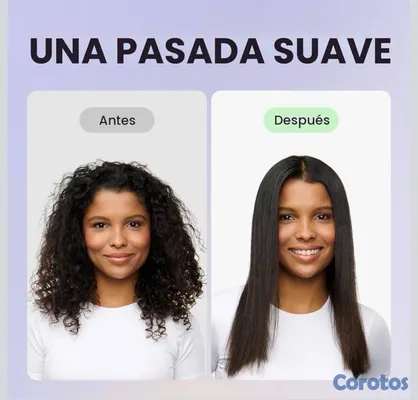salud y belleza - Wavytalk Plancha de pelo a vapor para menos daño por calor 4