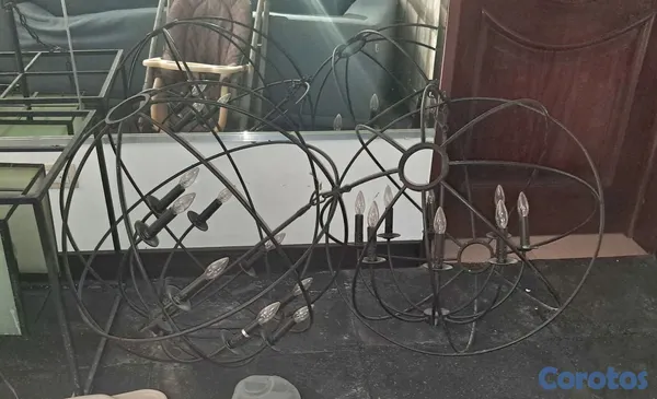 muebles y colchones - VARIAS LÁMPARAS EN VENTA, EXCELENTE MATERIAL Y CALIDAD,USADAS, POR MUDANZA 9