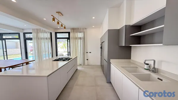 casas vacacionales y villas - Lujosa Villa a Estrenar de 3 Habitaciones en Alquiler cerca de Playa Bonita 7
