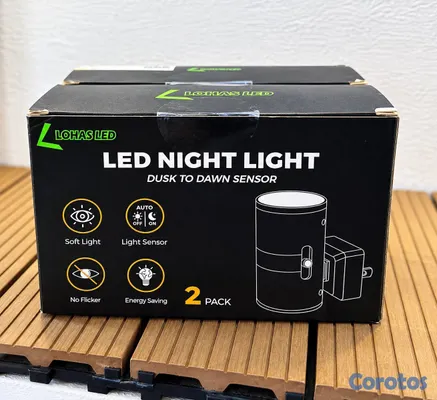otros electronicos - Luces Nocturnas LED Automáticas 2 Pack – Solo RD$9 2