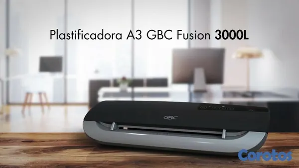 otros electronicos - Plastificadora – Laminadora GBC Swingline FUSION 3000L 12.1 Pulga LAMINA 3,5,7 3