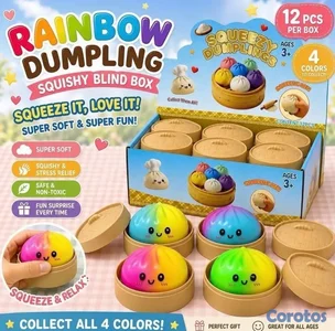 🥟✨ SQUISHY DUMPLING MISTERIOSO 🌈



