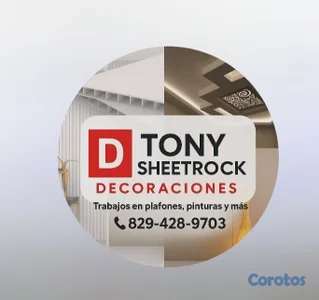 trabajos de sheetrock decoraciones pintura y algo más 