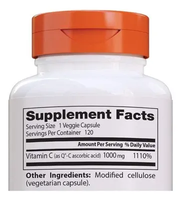 Salud y Equipamiento Médico - Vitamina C 120caps Doctor S Bes - - Unidad A $1830 2