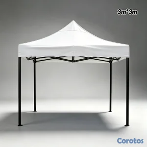 carpa blanca y azul 3x3 