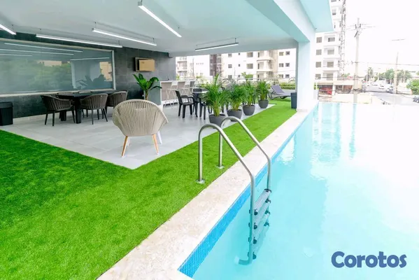 apartamentos - Apartamento en Alquiler en Evaristo Morales 2 habitaciones 2 parqueos 2.5 baños 6