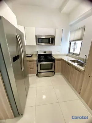 apartamentos - Alquiler Piantini amueblado una habitación a pasos de Plaza Mezzaluna  7