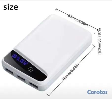 accesorios para electronica - Kit de banco de energía para montar tú mismo, portabaterías sin soldadura 3