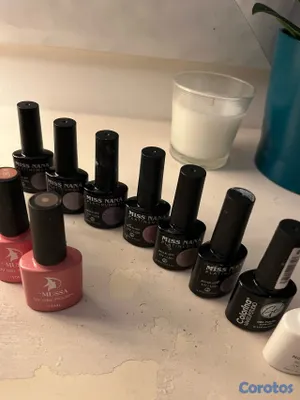 salud y belleza - Esmaltes en gel + set de foil para decoración de uñas + nail Drill 4