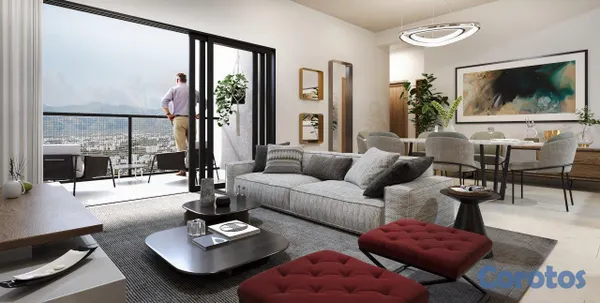 apartamentos - Apartamento en venta en Alaia Residence, Rieles de Gurabo, Santiago. 5