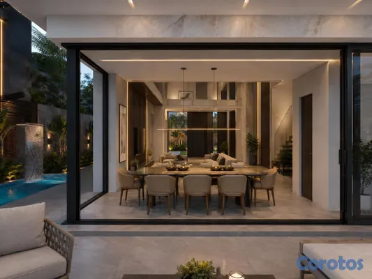 casas - CASA MODERNA EN PROYECTO CERRADO – SANTIAGO 2