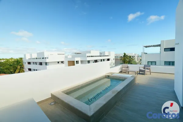 apartamentos - Penthouse Amueblado de 3 Habitaciones en Renta en  9