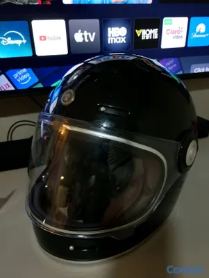 hobby y coleccion - casco Retro motores  2