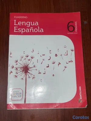 libros y revistas - Libro y cuadernillo usados de lengua española 6º de primaria Santillana  3