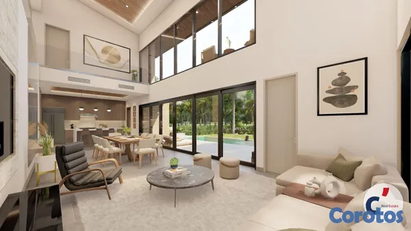 casas - 5-Bedroom Villa in Cap Cana Boasting Caribbean Ele 8