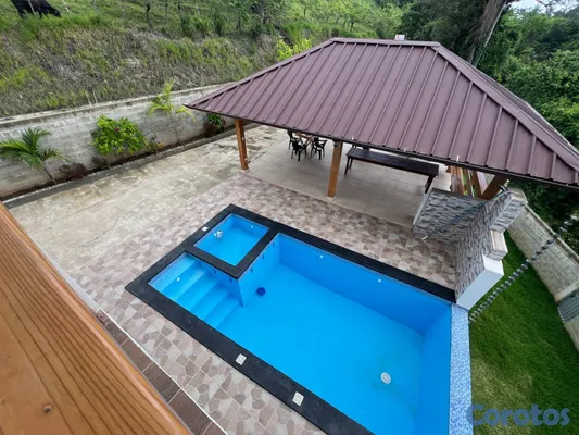 casas vacacionales y villas - Villa en Jarabacoa Amueblada con acceso al rio, ce 16