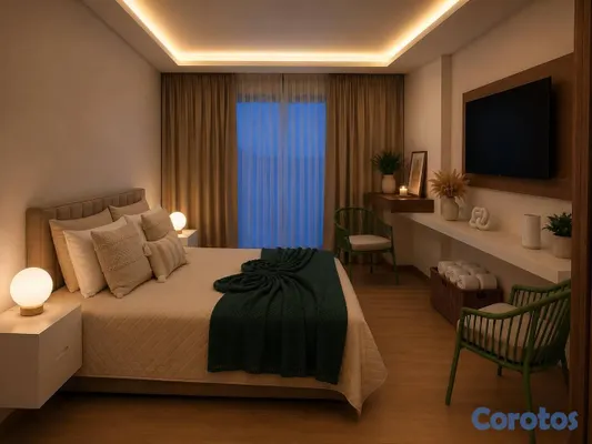 apartamentos - Central Park, Downtown Punta Cana: suite amueblada con vista a piscina 8