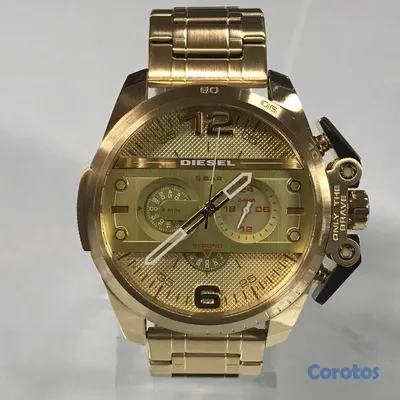 joyas, relojes y accesorios - RELOJ DIESEL GOLD ORIGINAL 2