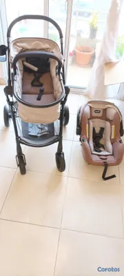 coches y sillas - Coche de Bebé 3 en 1 Evenflo Pivot Modular (Excele 2
