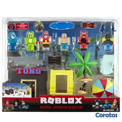 juguetes - Roblox Action Collection - Arsenal: Operation Beach Day Playset 2