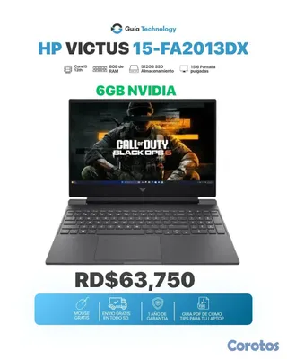 computadoras y laptops - Laptop nueva de caja y grado A importados  15