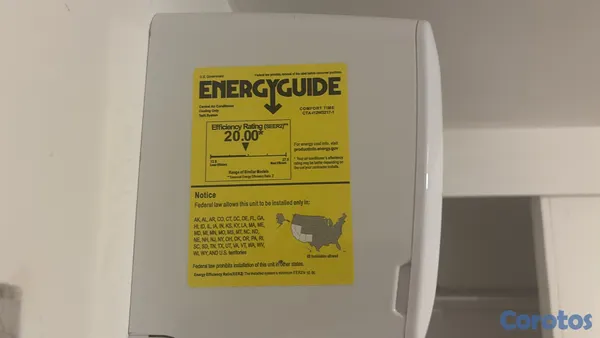 aires acondicionados y abanicos - aire acondicionado Comfort Time inverter 12000BTU eficiencia 20 3