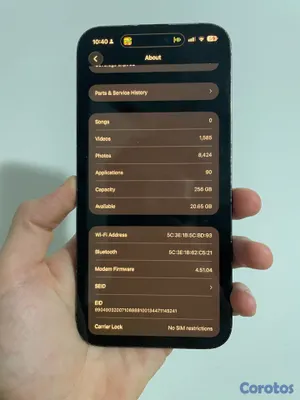 celulares y tabletas - iPhone 14 Pro Usado 256 GB Factory Desbloqueado 3