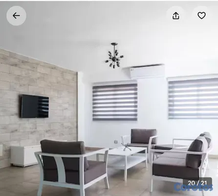 apartamentos - Apartamento amueblado, Piantini · Torre Armonía 2