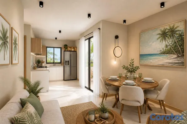 apartamentos - Suites en Venta en Punta Cana, 1 y 2 Habitaciones - Airbnb Friendly 7