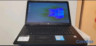 laptop hp Touch negra 17 Pulg A10 Ram 8gb ddr4 Disco SSD SOLIDO HDMI 
