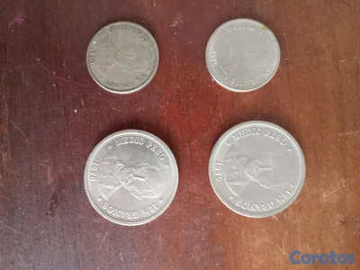 Vendo billetes y monedas antiguas de Rep. Dom.