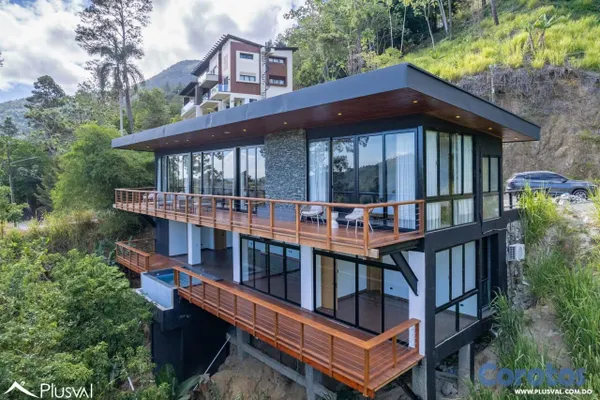 casas vacacionales y villas - Villa de 2 niveles en Jarabacoa en venta a estrenar 2