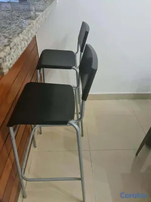 decoración y accesorios - 2 Sillas altas, perfectas para  El desayunador 3