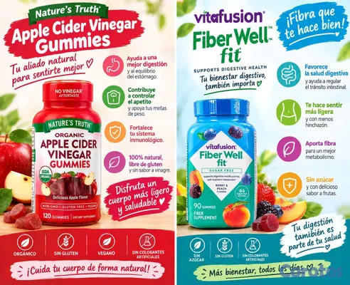 Salud y Equipamiento Médico - applez cider vinegar gummies  2