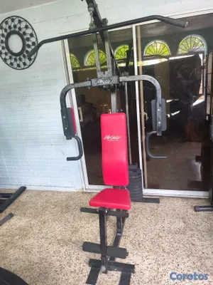 Artículos Deportivos - máquina de ejercicios multifuncional con 100 libras  5