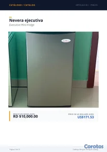 Nevera ejecutiva 