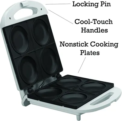 electrodomesticos - Tostyarepa Tosti Arepa Tosty Venezolano Tostiarepa Arepa maker panquecas 3