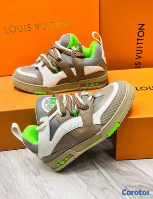 zapatos unisex - Calzado Louis Vuitton LV Blanco White Tenis Teni Sneaker Sneakers 2K25 🐔 7