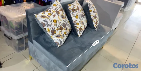 muebles y colchones - Sofa extra largo por piezas  4