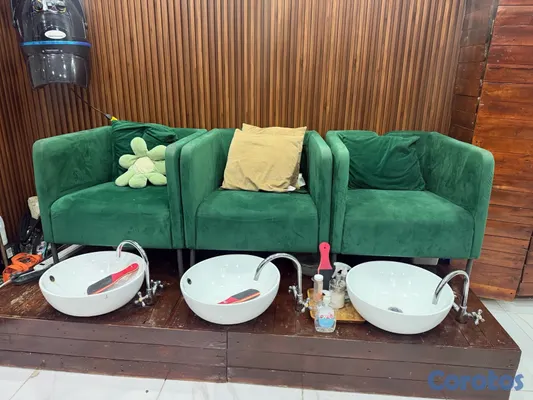 muebles y colchones - vendo 3 sillones de IKEA y también spas de pies como nuevo también individuales  4