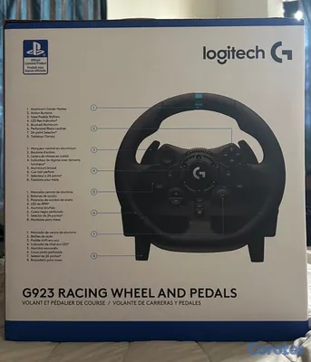 consolas y videojuegos - Volante Logitech g923.Nuevo y sellado  4