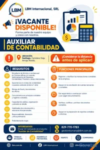 AUXILIAR DE CONTABILIDAD