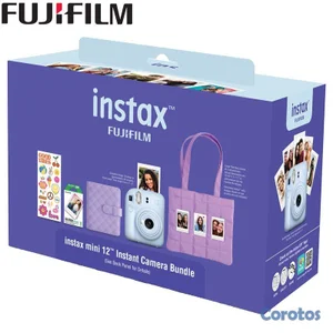 Fujifilm Instax Mini 12 Combo Color Azul Camara de